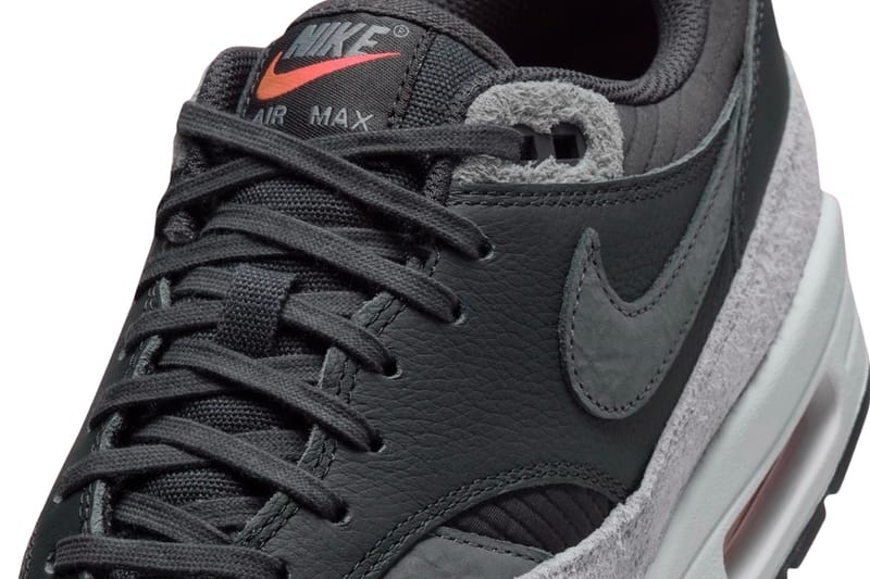 air max 1 black grey