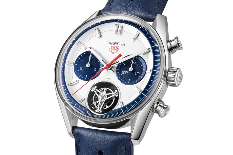 TAG Heuer Stealthly Unveils a Blue-Panda-Dial Carrera Chronograph Tourbillon