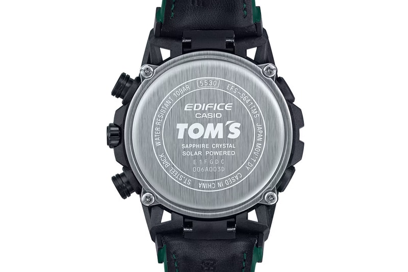 Casio Edifice x TOM'S Racing Team KP47 Starlet EFSS641TMS1A Limited Edition Collaboration Release Info