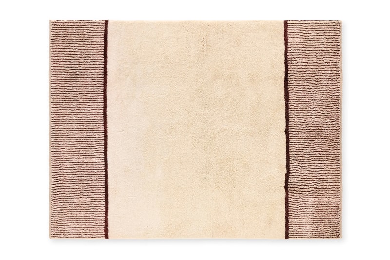 Design Within Reach DWR  Beni Moroccan Rug Collection brick borderline backgammon fences atlas mountain sheep wool fall 2024 collection