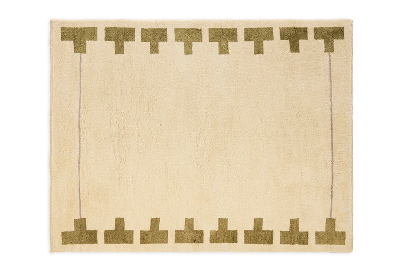 Design Within Reach DWR  Beni Moroccan Rug Collection brick borderline backgammon fences atlas mountain sheep wool fall 2024 collection