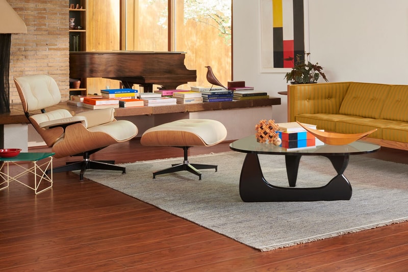 herman miller eames office bamboo based upholstery sustainable green eames lounge chair ottoman info release date price store list buying guide