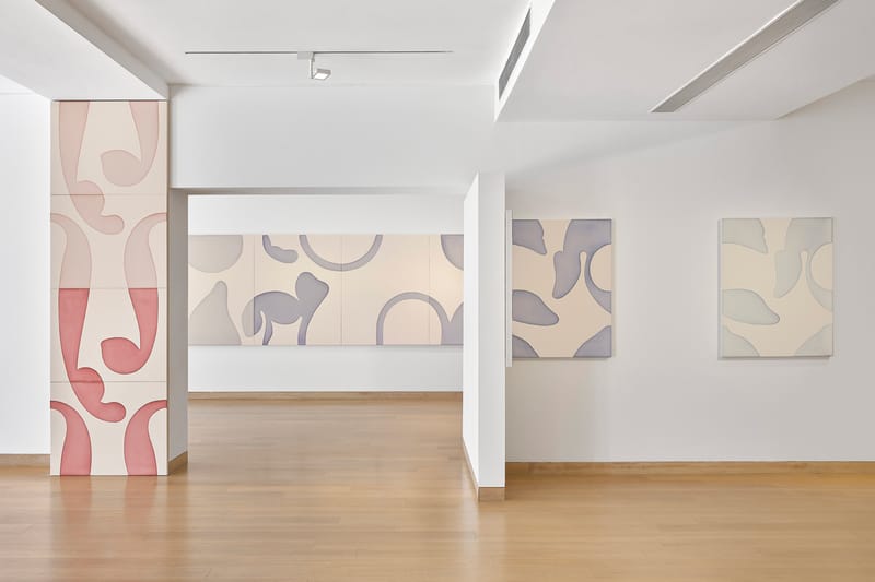 Landon Metz Presents His Biomorphic Paintings at Waddington Custot