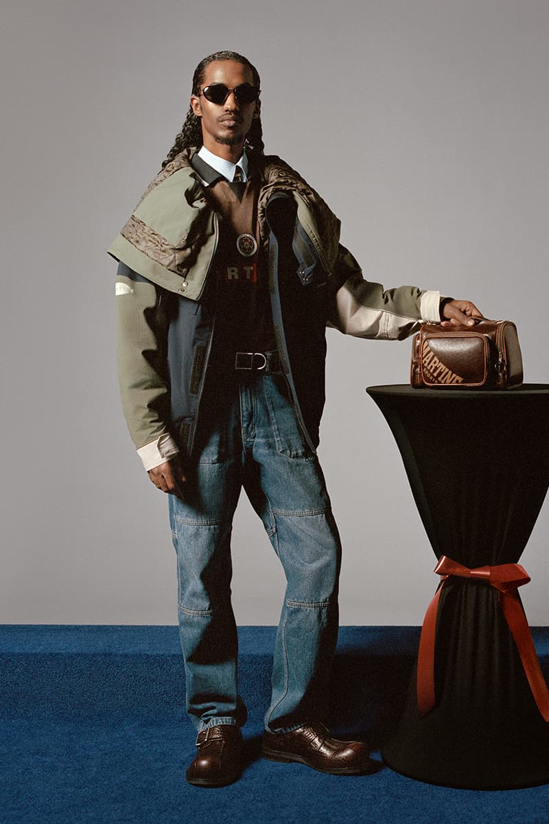 Martine Rose Fall/Winter 2024 Lookbook Collection Clarks Collaboration Info