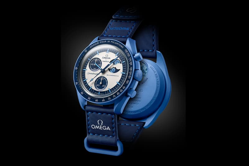 Swatch x OMEGA MoonSwatch Mission to the Super Blue Moonphase New Watch Launch Info so33n700 Bioceramic