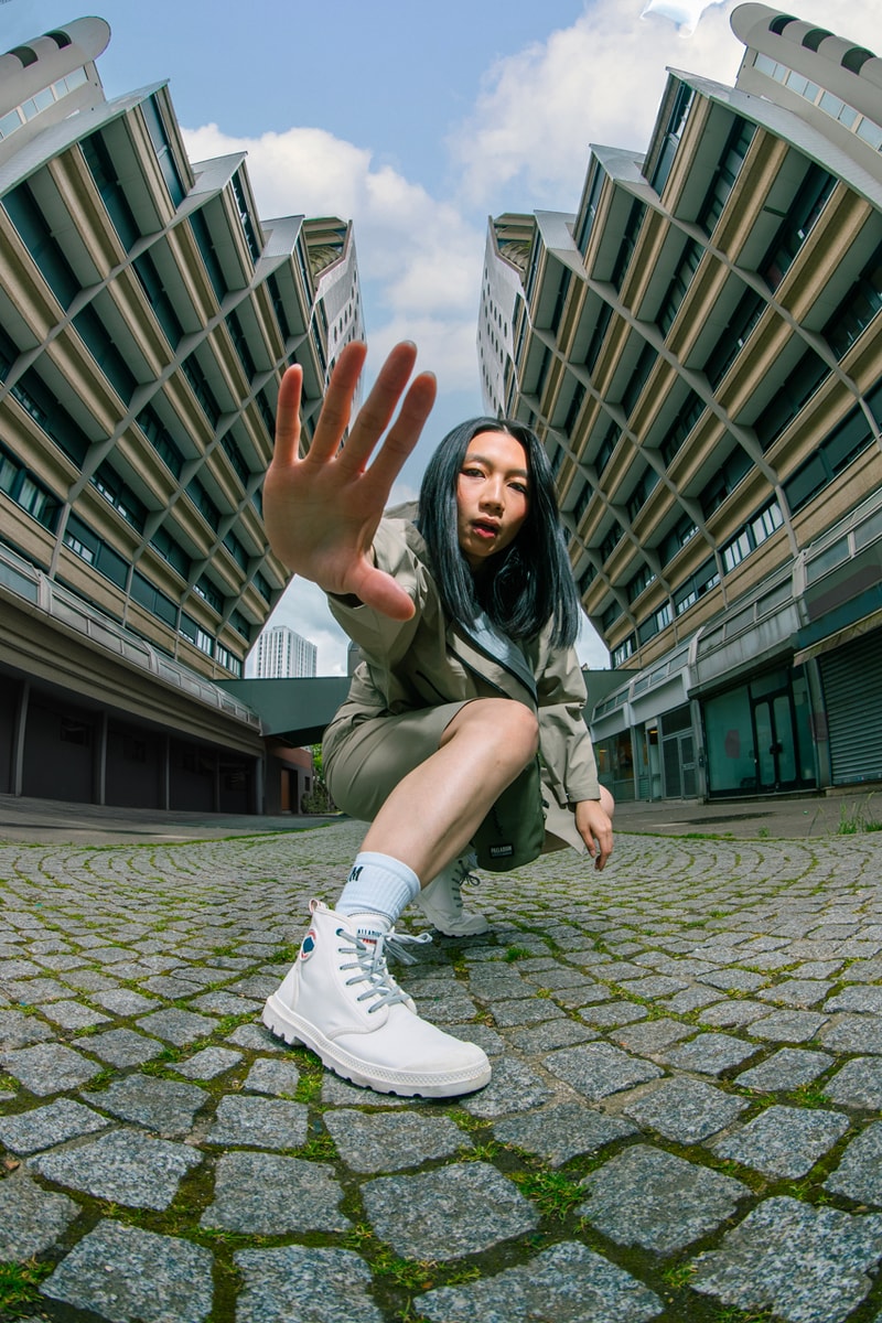 palladium boots capsule paris Galeries Lafayette Paris Haussmann bhv marais technical utility sportswear sandals sacoche bags t-shirt