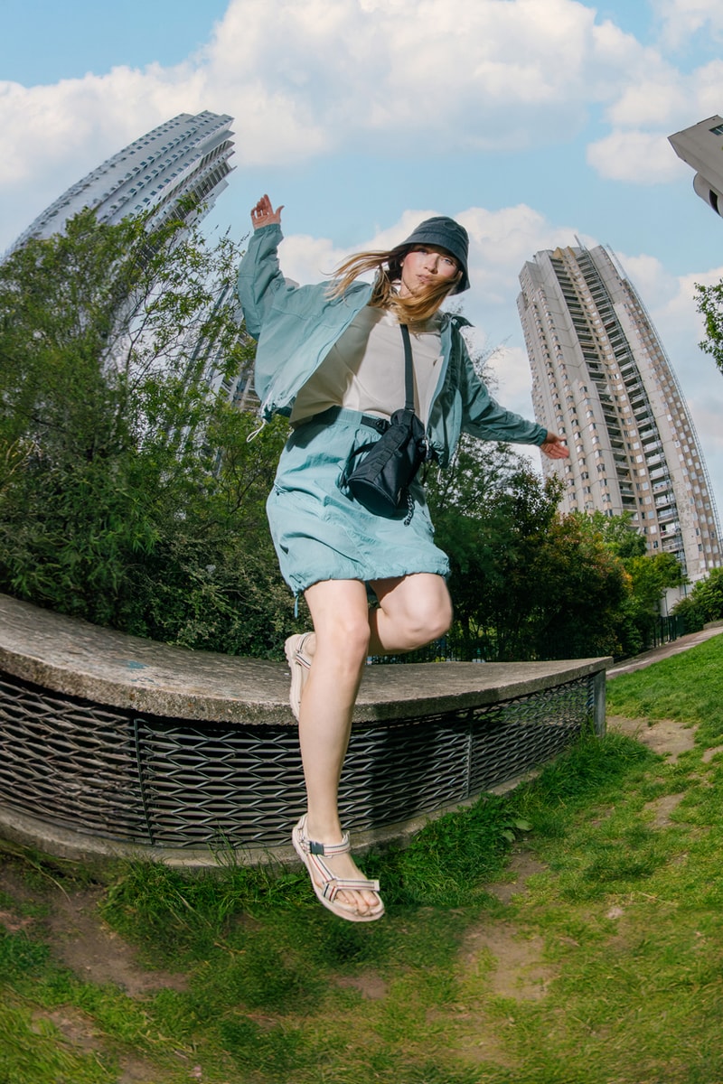 palladium boots capsule paris Galeries Lafayette Paris Haussmann bhv marais technical utility sportswear sandals sacoche bags t-shirt