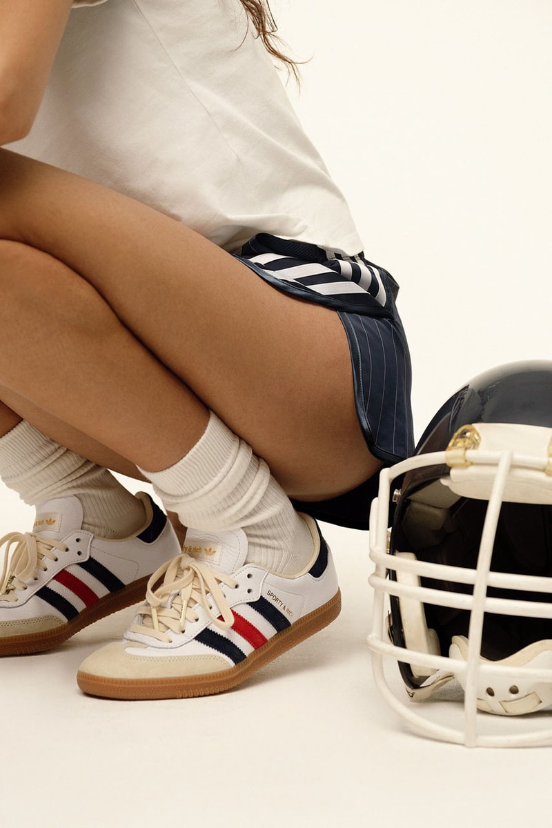 Sporty & Rich x adidas Present Full Olympics Capsule spezial gazelle samba three stripes originals footwear collab collaboration release and info price pre release paris olympics team usa paris france 