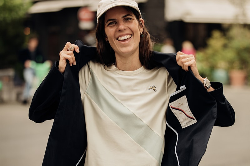 tracksmith boston track running brand federation collection 2024 paris olympics pop up blazer shop collaboration van cortlandt flagship performance apparel