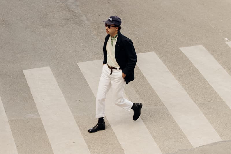 tracksmith boston track running brand federation collection 2024 paris olympics pop up blazer shop collaboration van cortlandt flagship performance apparel