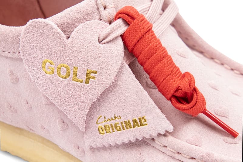 tyler the creator golf wang clarks wallabee shoe teaser preview view release date saturday july 27 collaboration joint partnership