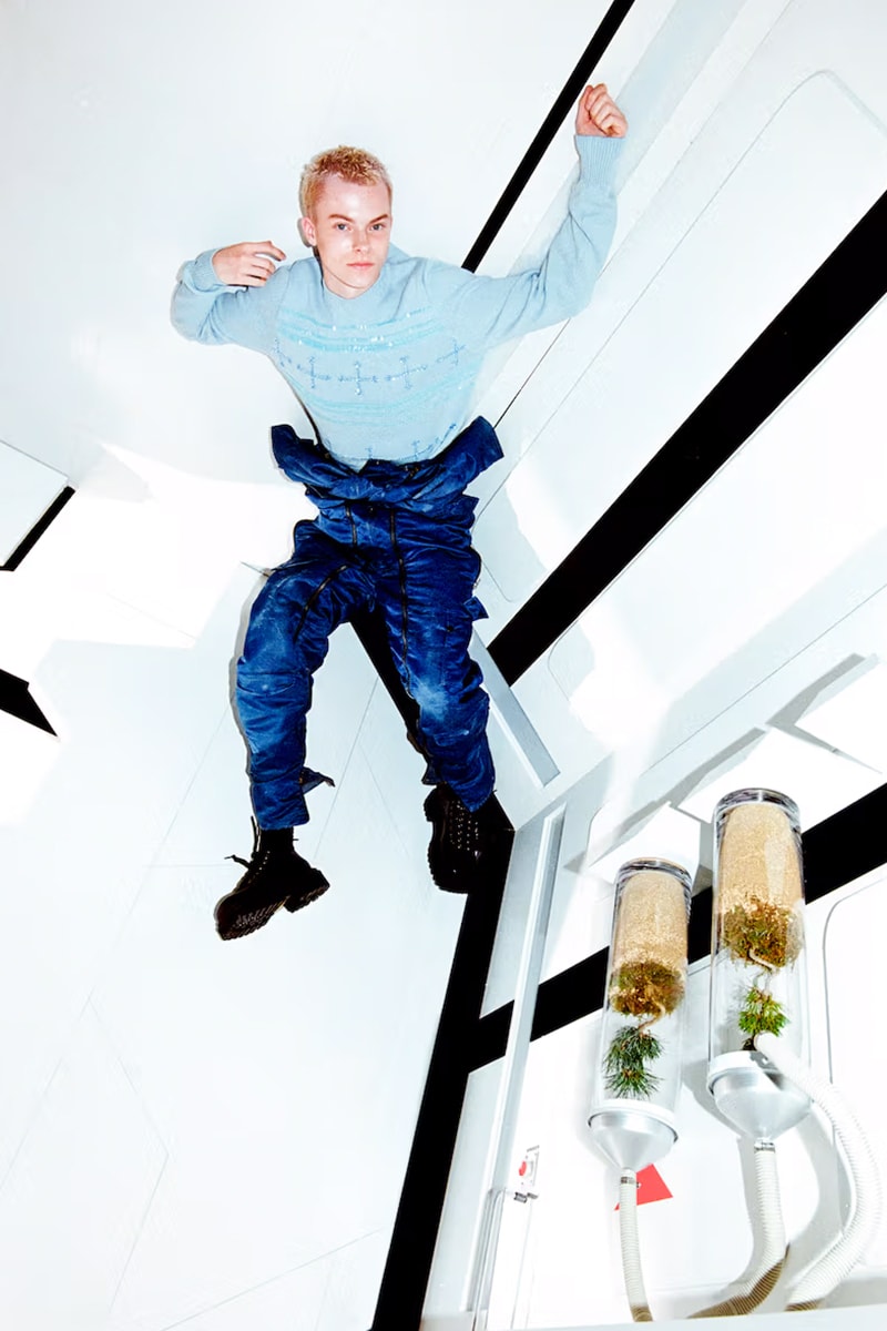 DAIRIKU Spring/Summer 2025 “A Space Odyssey” lookbook jackets coats long-sleeve tops coveralls leather pants trousers Dairiku Okamoto