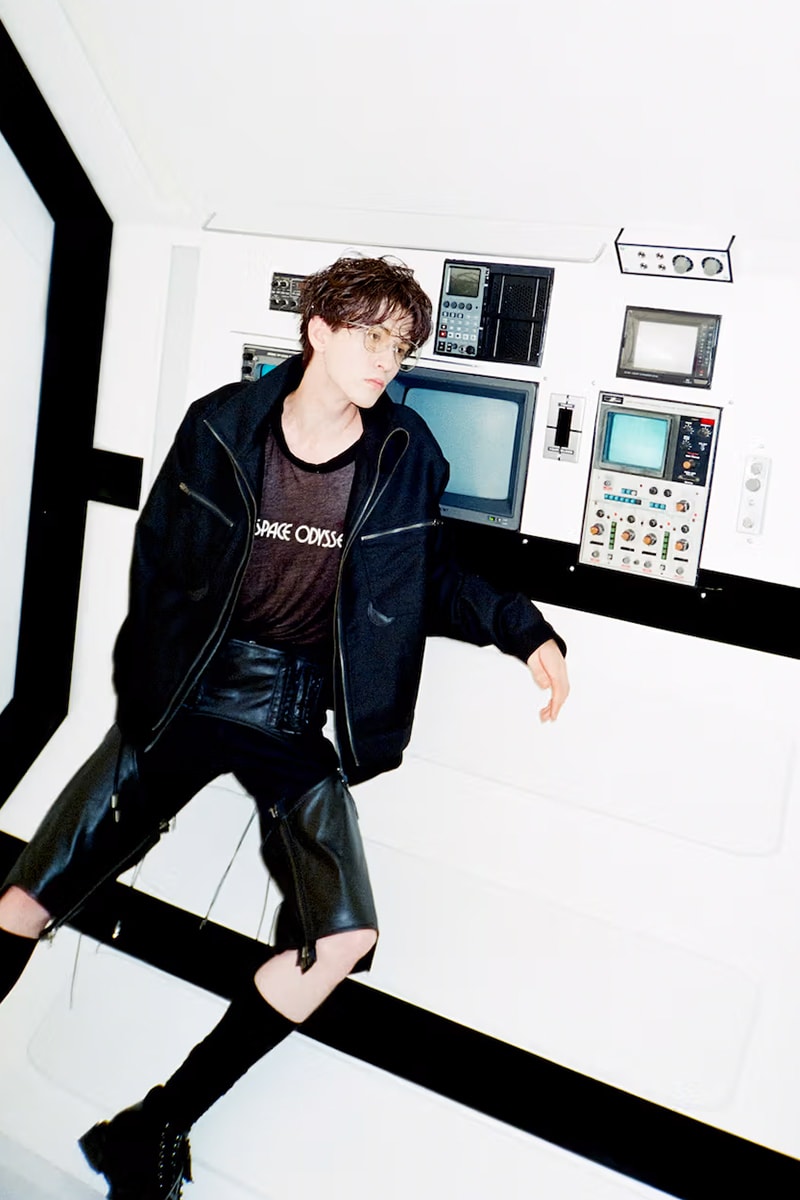 DAIRIKU Spring/Summer 2025 “A Space Odyssey” lookbook jackets coats long-sleeve tops coveralls leather pants trousers Dairiku Okamoto