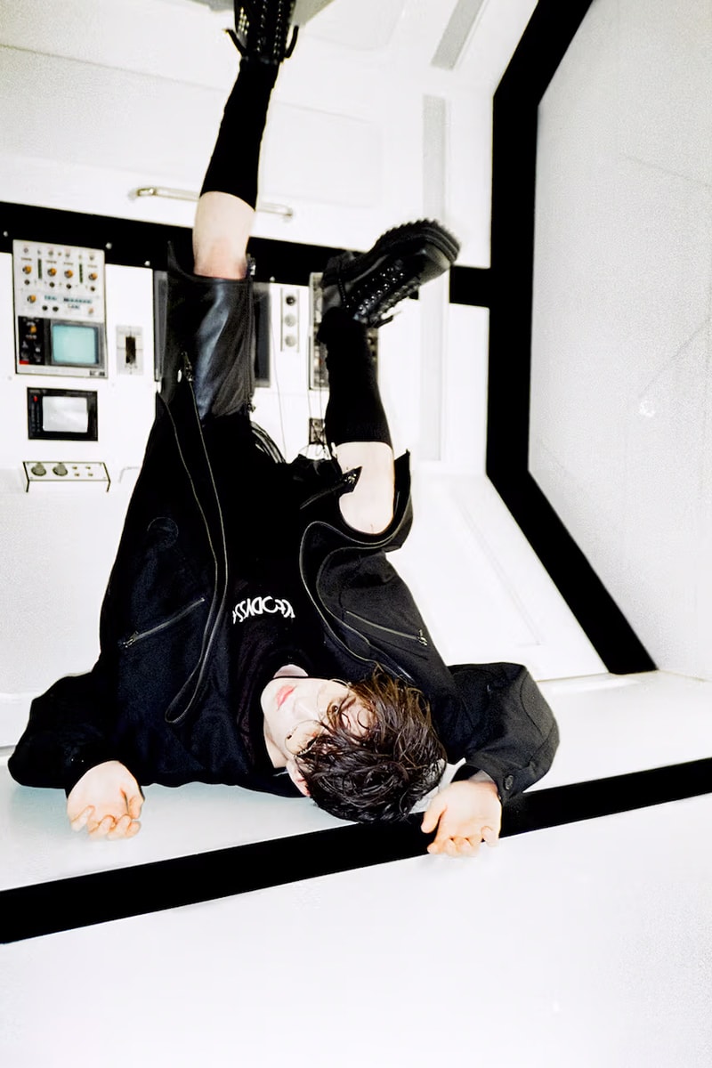 DAIRIKU Spring/Summer 2025 “A Space Odyssey” lookbook jackets coats long-sleeve tops coveralls leather pants trousers Dairiku Okamoto