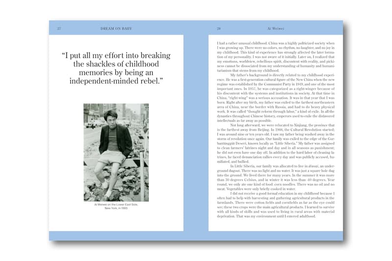 dream on baby book gesine borcherdt ai weiwei marina abramovic