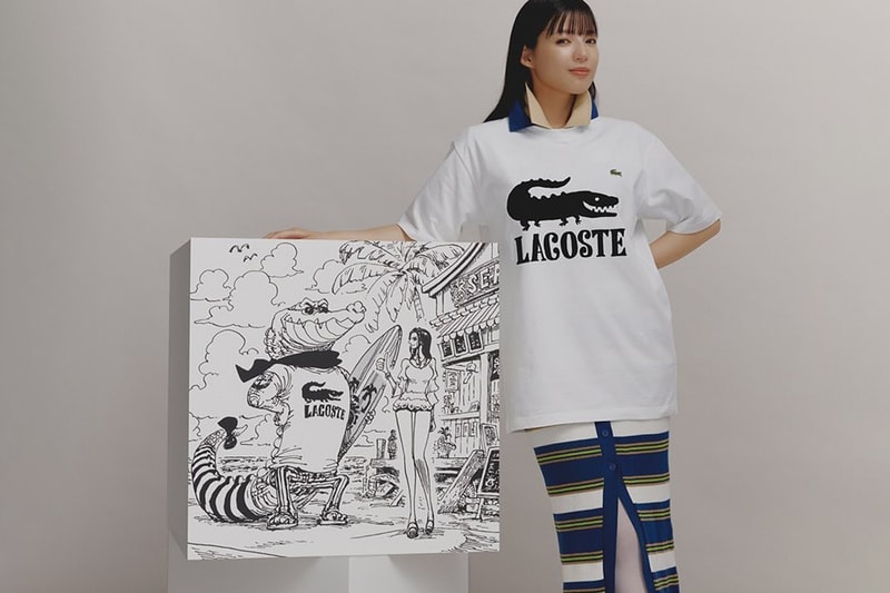 Lacoste x ‘One Piece’ Capsule Collection Release Info Eiichiro Oda