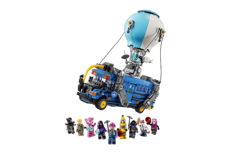 LEGO Officially Drops New 'Fortnite' Sets LEGO Fortnite Durrr Burger LEGO Fortnite Supply Llama, LEGO Fortnite Peely Bone LEGO Fortnite Battle Bus december epic games