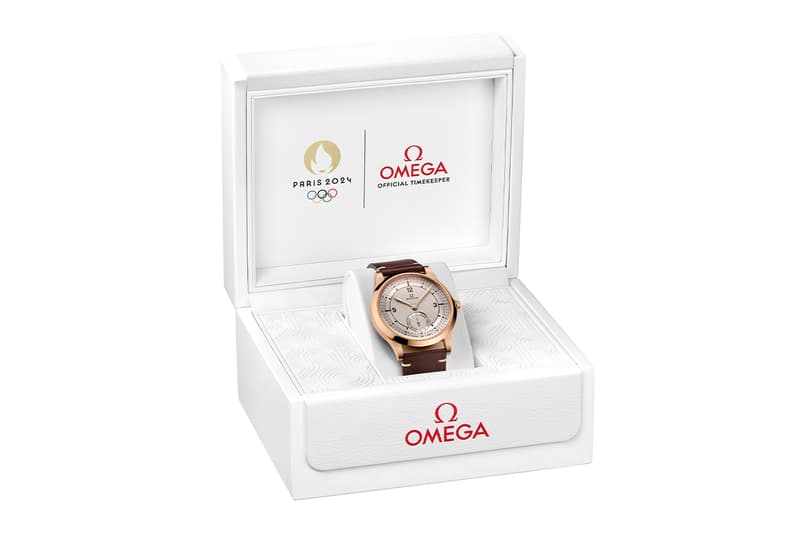 OMEGA Paris 2024 Bronze Gold Edition 522.92.39.21.99.001 Release Info 18K Sedna™ Gold  Ag925 silver Clous de Paris dial Co-Axial Master Chronometer Calibre 8926