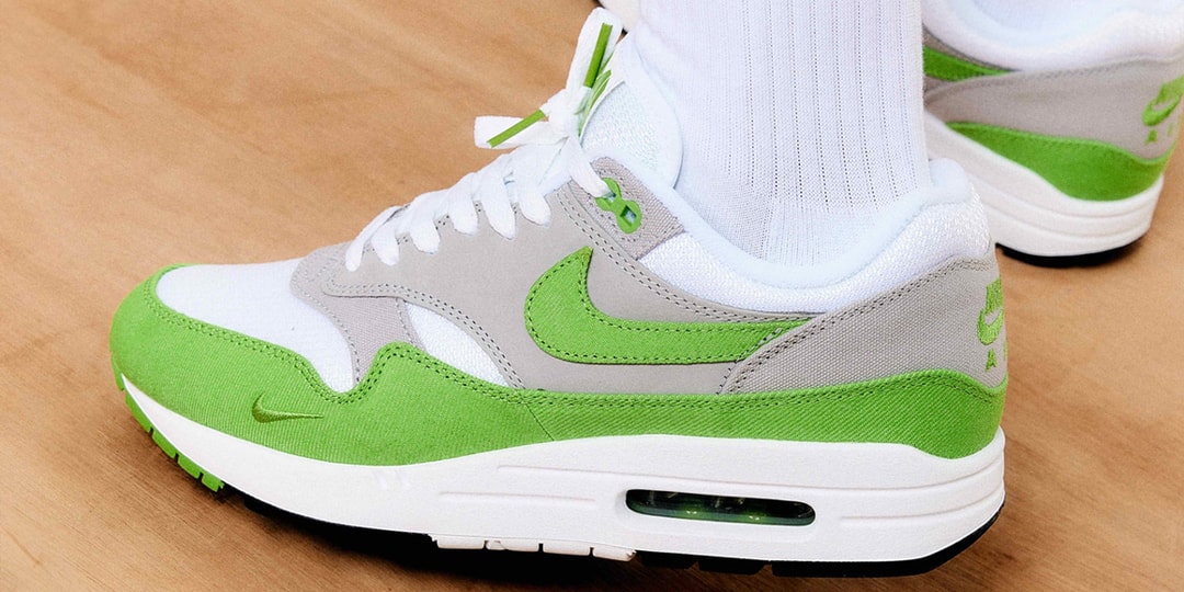 Patta and Nike Unveil This Year's Air Max 1 "Chlorophyll"