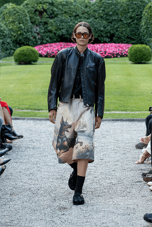 RHUDE Spring Sumer 2025 Lake Como italy menswear Rhuigi Villasenor runway show