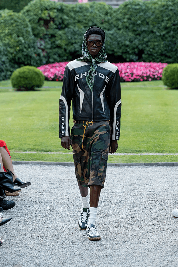RHUDE Spring Sumer 2025 Lake Como italy menswear Rhuigi Villasenor runway show