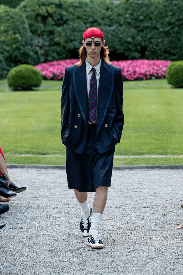 RHUDE Spring Sumer 2025 Lake Como italy menswear Rhuigi Villasenor runway show