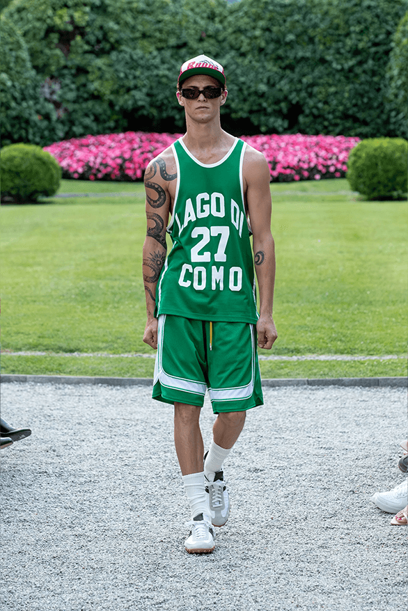 RHUDE Spring Sumer 2025 Lake Como italy menswear Rhuigi Villasenor runway show