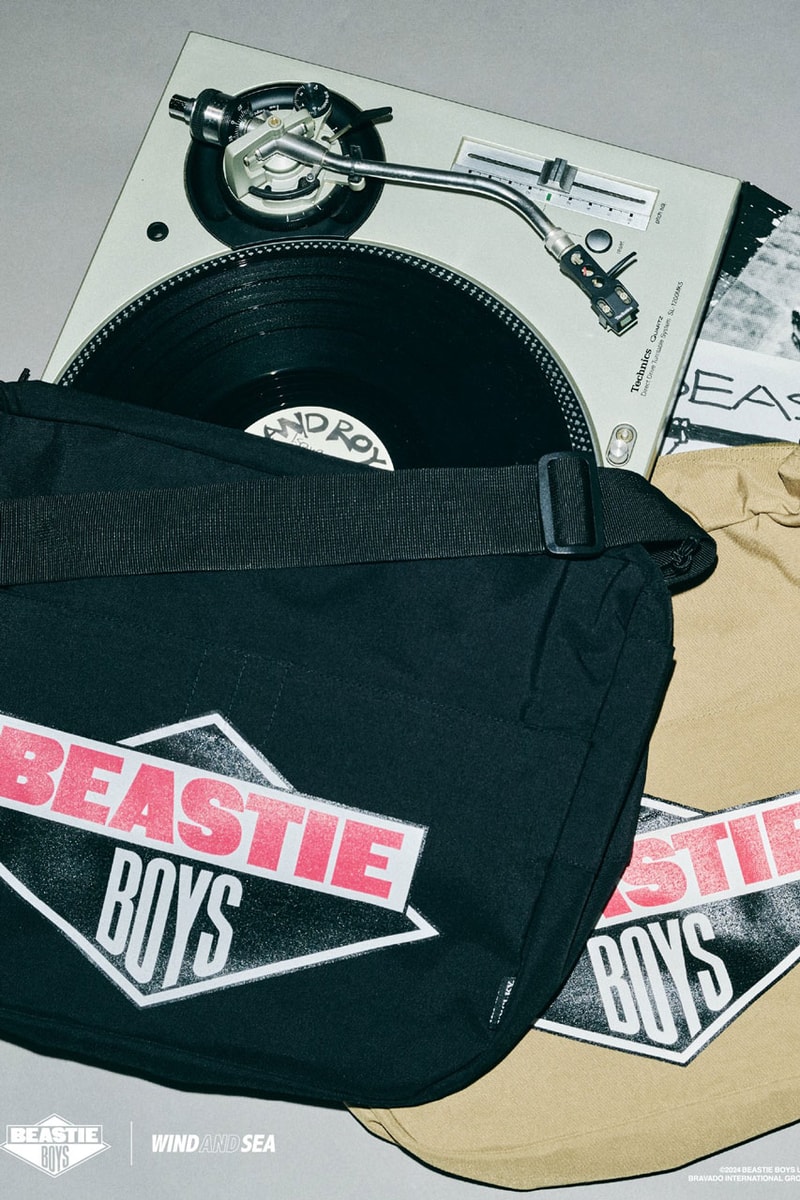 WIND AND SEA x Beastie Boys Capsule collab release info check yourself song album grand royal label album spotify apple music group band japan Adam "Ad-Rock" Horovitz Adam "MCA" Yauch Michael "Mike D" Diamond
