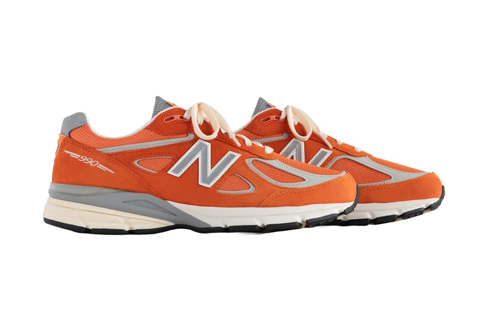 Aimé Leon Dore New Balance 990v4 Orange U9930L Release | Hypebeast