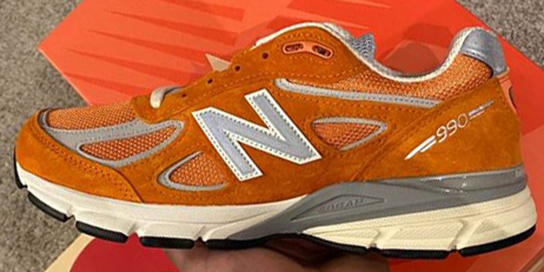 First Look at an Aimé Leon Dore x New Balance 990v4 in Orange