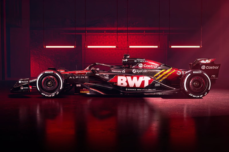 Alpine Deadpool and Wolverine Inspired Formula One Livery