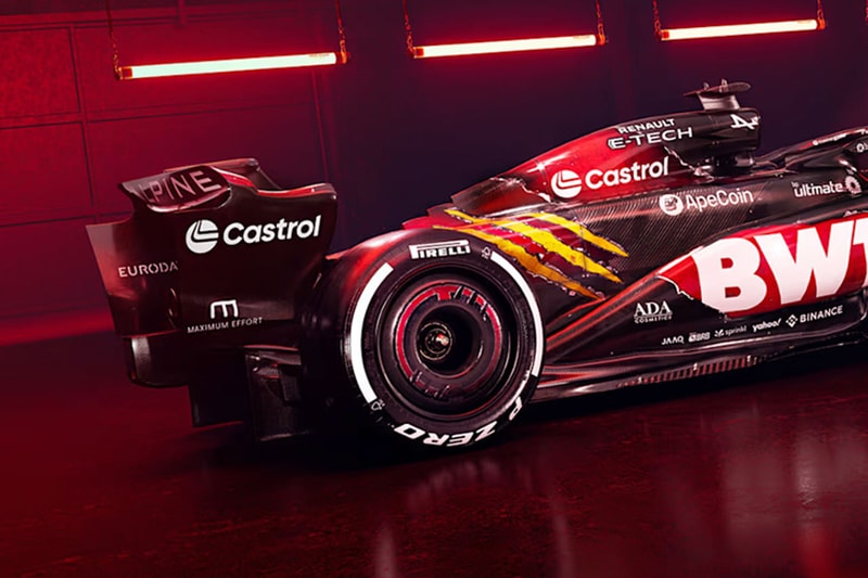 Alpine Deadpool and Wolverine Inspired Formula One Livery