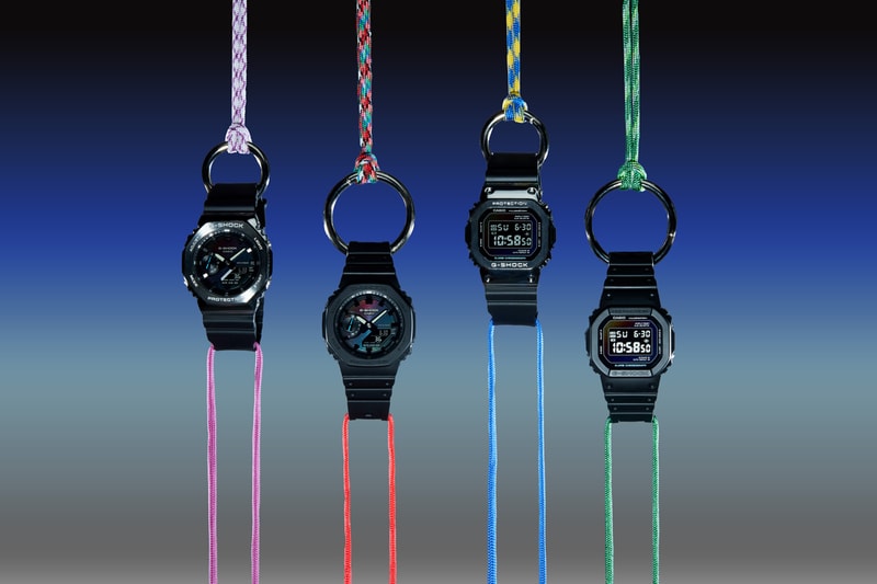 A Closer Look at G-SHOCK’s Rainbow-Decorated DW-5600 and GA-2100 Models