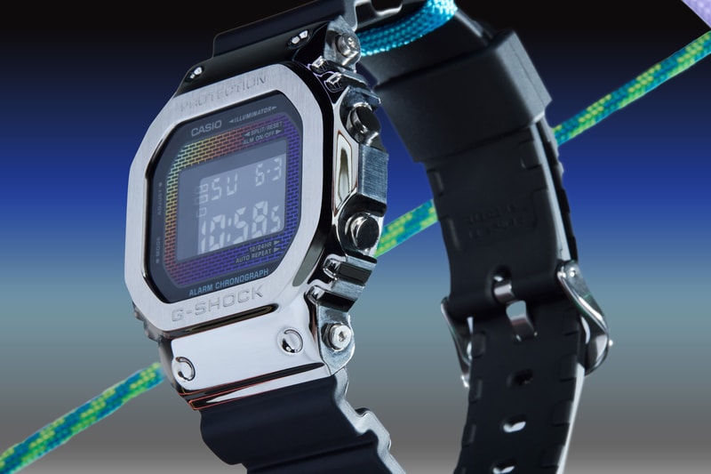 G-SHOCK Rainbow Brick Wall Collection Watches DW-5600RW-1 GM-5600RW-1 GA-2100RW-1A GM-2100RW-1A