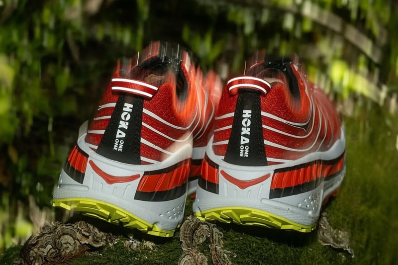 HOKA Stinson EVO OG "Habanero Red/Black" 1155350-HBN  Release Info Zero Gravity Technology