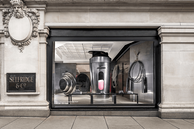 Nike x Jacquemus The Wonder Room PopUp Shop selfridges London collaboration