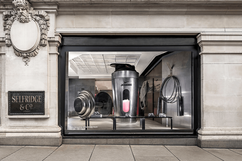 Nike x Jacquemus The Wonder Room PopUp Shop selfridges London collaboration