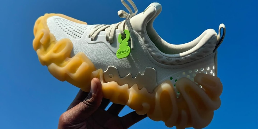 Salehe Bembury's Crocs Pollex Juniper "Tahini" Drops Next Month