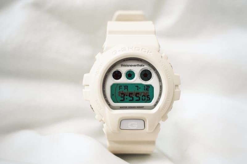 thisisneverthat Reunites With G-SHOCK for a DW-6900 Watch Collab