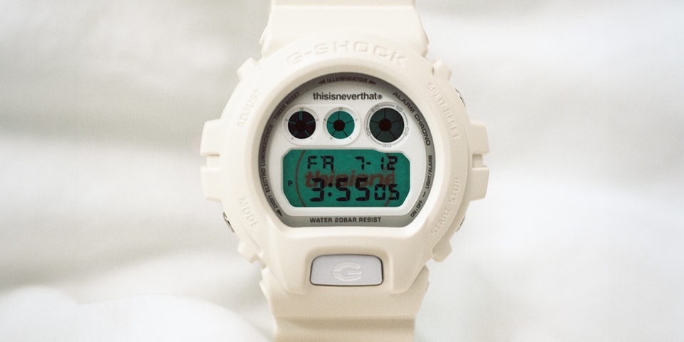 thisisneverthat x G-SHOCK DW-6900 Watch Collab | Hypebeast 