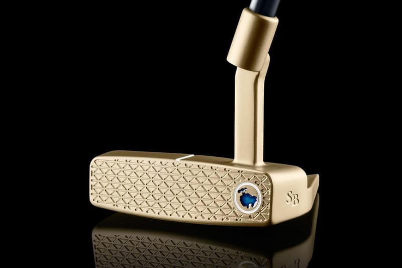 toulon golf paris small batch putter olympics 2024 xander schauffele champagne gold mallet