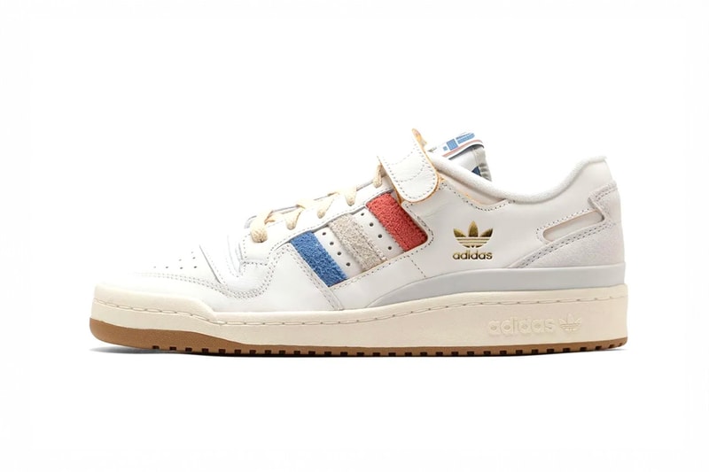 The adidas Forum ’84 Low Surfaces in “Paris Olympics” Footwear