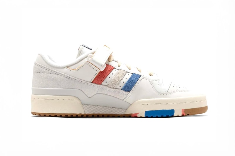 The adidas Forum ’84 Low Surfaces in “Paris Olympics” Footwear