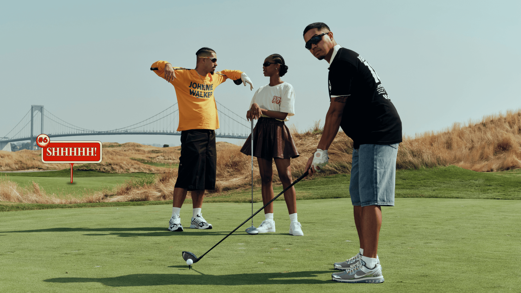 Johnnie Walker Devereux Clothing Collection Golf Etiquette Guide Rake Bunkers Divots Ball Markers Cart Whiskey Cocktails