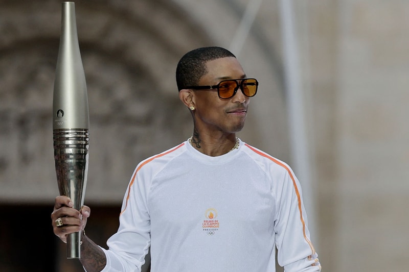 Pharrell Joins the Final Stretch of Olympic Opening Ceremony