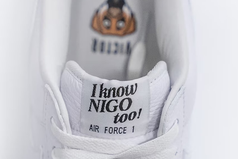 victor victor steven nike air force 1 low white tosa logo nigo official release date info photos price store list buying guide