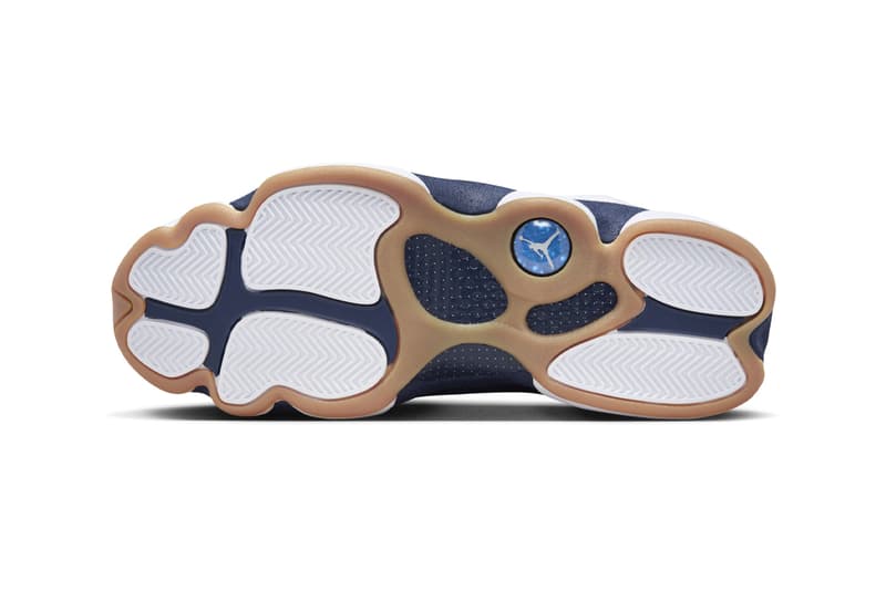 Official Look at the Air Jordan 13 "Midnight Navy"  414571-140 White/Midnight Navy-Gum Light Brown august 10 release info