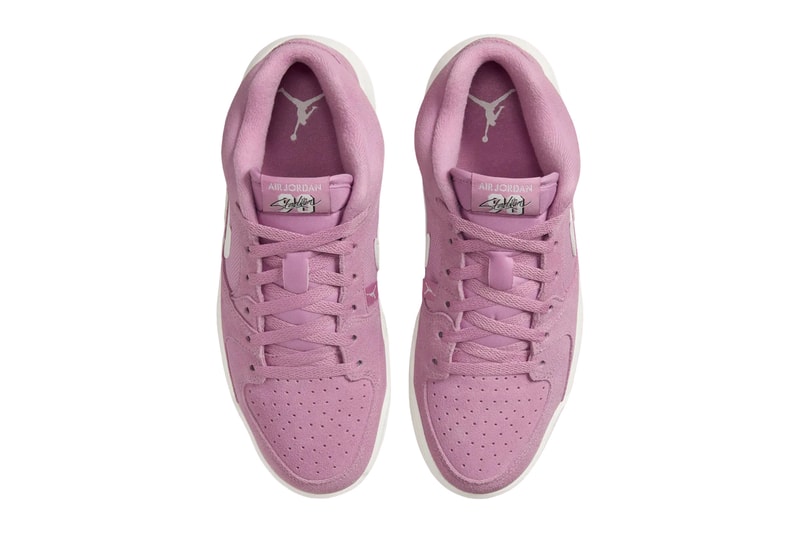 Official Look at the Jordan Stadium 90 "Viotech" HJ4406-500 White/Platinum Violet/Viotech retro shoe jumpman swoosh