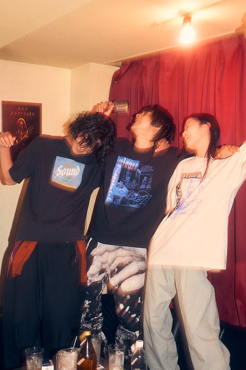 F-LAGSTUF-F SOUND SHOP Balansa Second Capsule Collection Release info WARPED. pop-up Yz Nakameguro