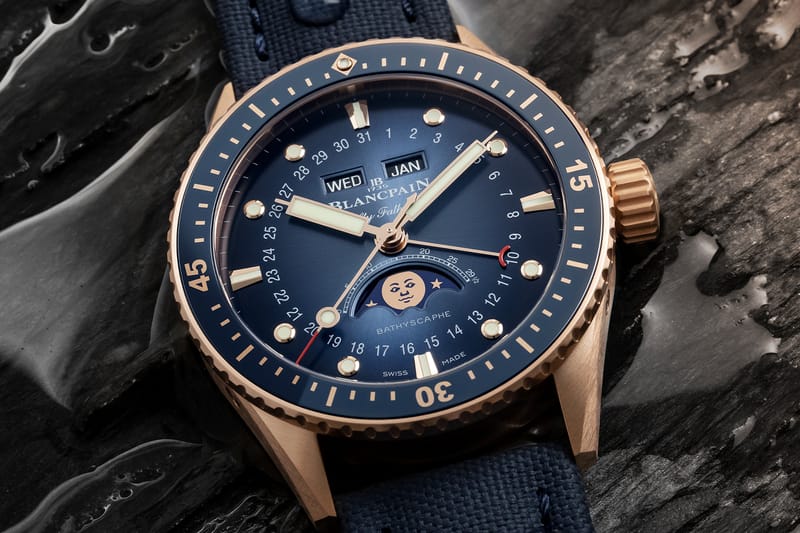 Blancpain Readies Two Fifty Fathoms Bathyscaphe Models in 18k Red Gold